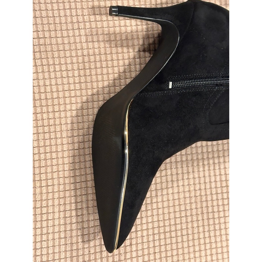 Arromic Women's Pointed Toe Knee High Boots 3.15" Stiletto Heel - Picture 4 of 9